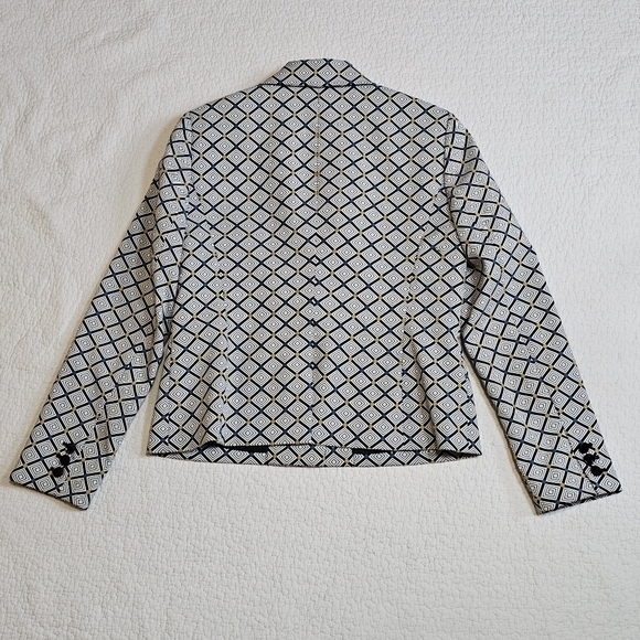Nine West Geometric Patterned Blazer - Picture 3 of 10